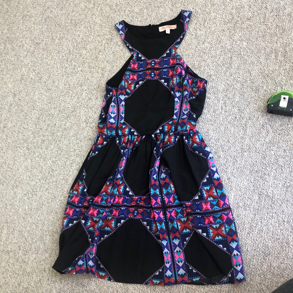 Silk short dress